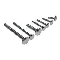 Vratová skrutka so zaoblenou hlavou 5/20, ZB