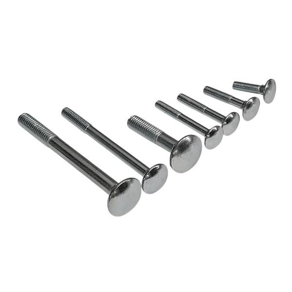 Vratová skrutka so zaoblenou hlavou 6/20, ZB