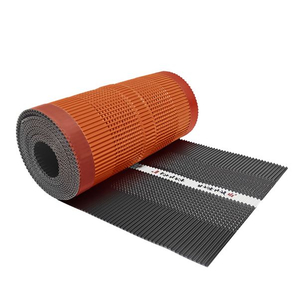 Vetrací pás Tondach 280 × 5000 mm Al, hnedý