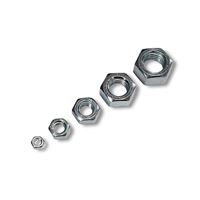 Matica presná šesťhranná M18, Zinok biely