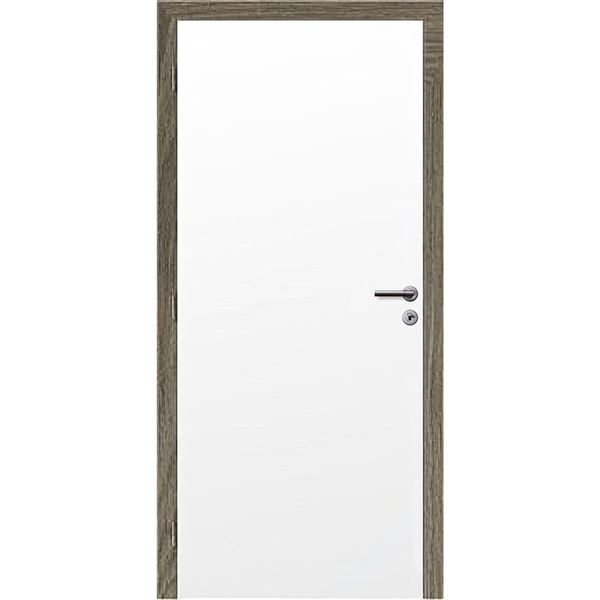 Obložková slepá zárubňa Solodoor, 16 mm, 3D tabacco, 100 mm