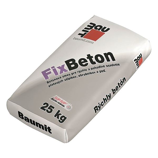 Baumit Fix Betón na kotvenie stĺpikov 25 kg