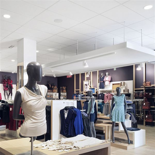 Stropné kazety Knauf Armstrong RETAIL 600×600×12 mm (6,48m2/bal)