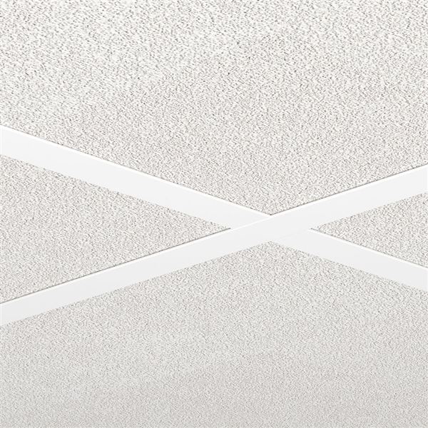 Stropné kazety Knauf AMF Ecomin Orbit A2 600×600×13 mm zrnitá (5,76m2/bal