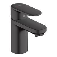 Batéria Hansgrohe VERNIS BLEND 70 umývadlová bez GA, čierna matná