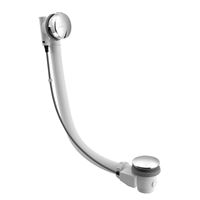 Sifón vaňový automat, 775 mm, zátka 72mm, chróm