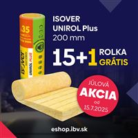 ISOVER UNIROL Plus 200 mm (3,6 m²/bal)
