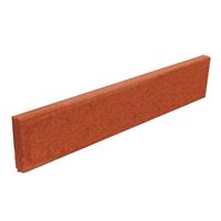 Semmelrock obrubník parkový -  červený 100 × 25 x 5 cm