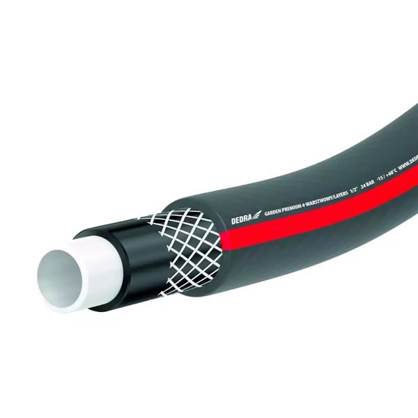 Záhradná hadica Dedra PREMIUM 3/4" × 30 m, 4-vrstvová