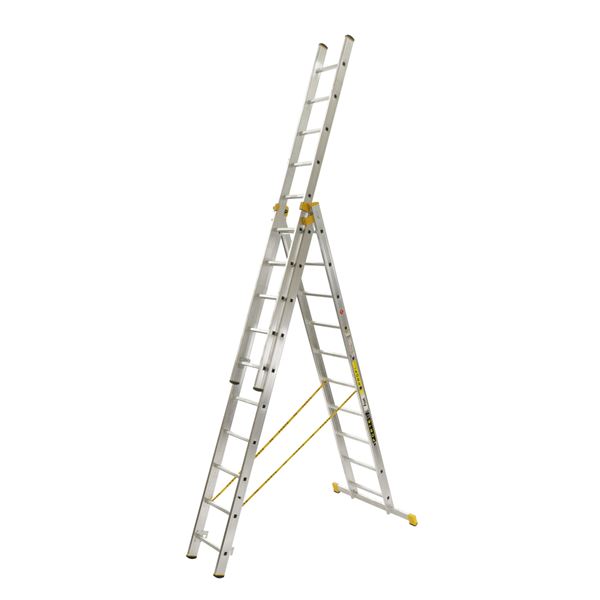 Rebrík trojdielny hliníkový ALVE Forte PROFI PLUS 3x10 2,98 m/6,57 m