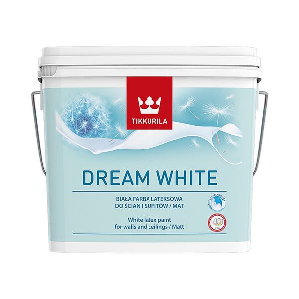 Tikkurila Dream White 10L biela umývatelná farba
