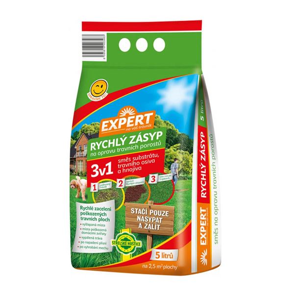 Oprava trávnika Expert, rýchlyzásyp 5 l