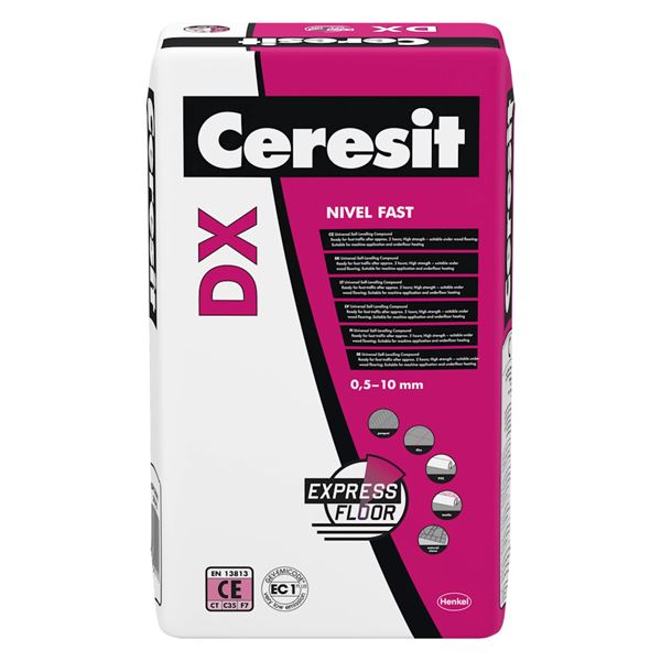 Univerzálna samonivelizačná hmota Ceresit DX, 25 kg
