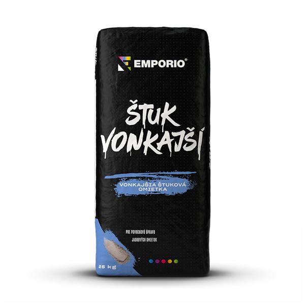 Vonkajšia štuková omietka Emporio, 25kg