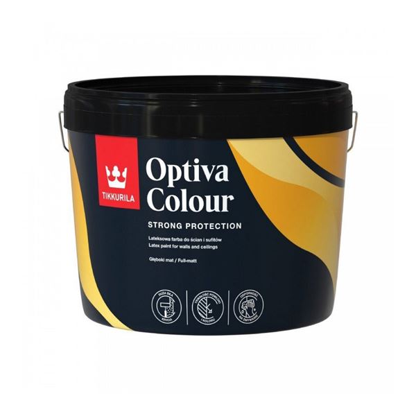 Tikkurila Optiva Colour 2,7l Biela akrylátová interiérová farba