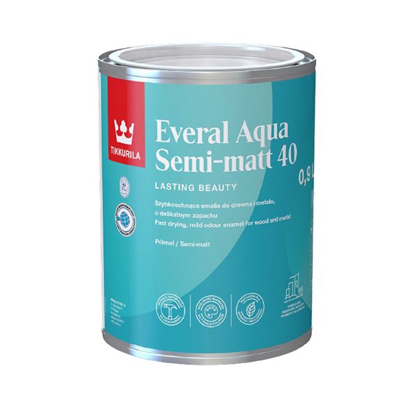 Tikkurila Everal AQUA SEMI MATT 40 C 2,7 L