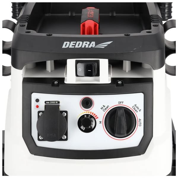Vysávač stavebný Dedra s oklepom 1600 W