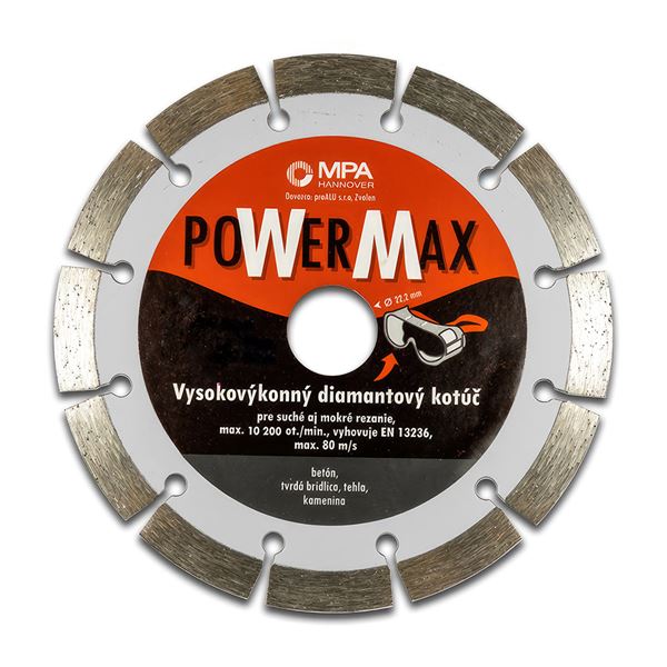 Diamantový kotúč na betón 230 x 22,2 mm