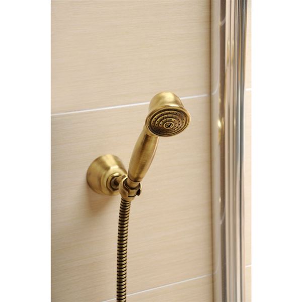 Sprcha ručná SAPHO ANTEA, 1 polohová, mosadz/bronz