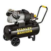 Kompresor Stanley FatMax DV2 400/10/50 FTM s olejovým mazaním, dvojvalcový motor, 50 l, 10 bar