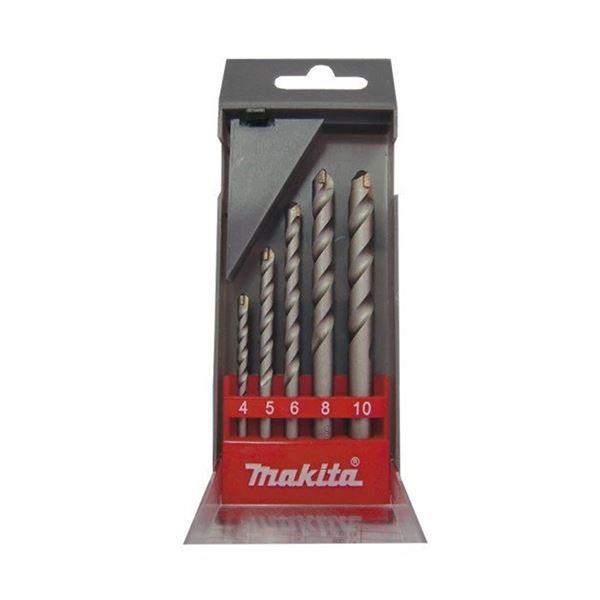 Sada vrtákov Makita 4,5,6,8,10 - 5 ks
