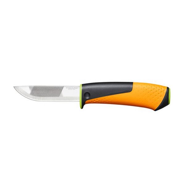 Nôž Fiskars Hardware pre náročnú prácu + púzdro 22 cm