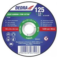 Kotúč rezný na kameň Dedra 230 × 3,2 × 22,2 mm