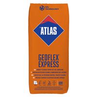 Rýchlotuhnúce vysoko elastické gélové lepidlo ATLAS Geofiex express 2-15 mm, C2FT 25 kg