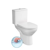 Cersanit-WC kombi CITY clean on + sedátko slim pomalé sklápanie
