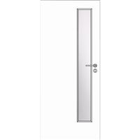Interiérové dvere Solodoor KLASIK 5 so sklom, 60 ľavé, biela