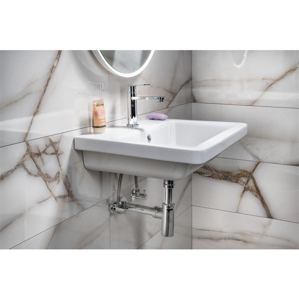 Umývadlo keramické hranté SAPHO CITY 60 × 45 cm