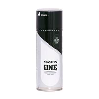 Tikkurila MASTON One, akrylová lesklá farba v spreji, čierna RAL9005, 400 ml