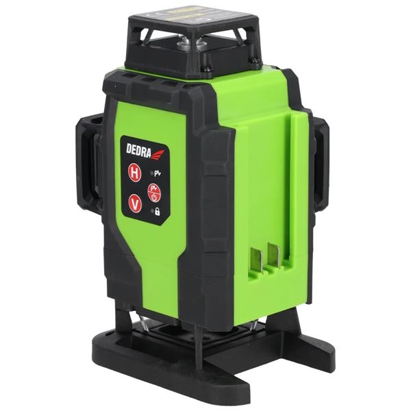 Laser, vodováha 4D Dedra, lúč zelený, diódy SHARP