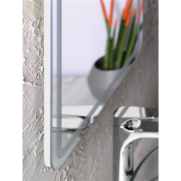 Zrkadlo SAPHO NYX 50x70 cm s LED osvetlením, bez vypínača