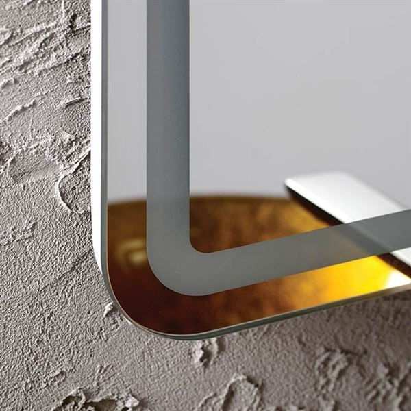 Zrkadlo SAPHO NYX 50 × 90 cm s LED osvetlením, bez vypínača