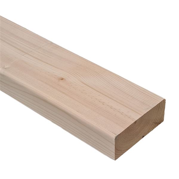 Lišta Lavičková drevo Smrek 100 x 40 x 2000 mm