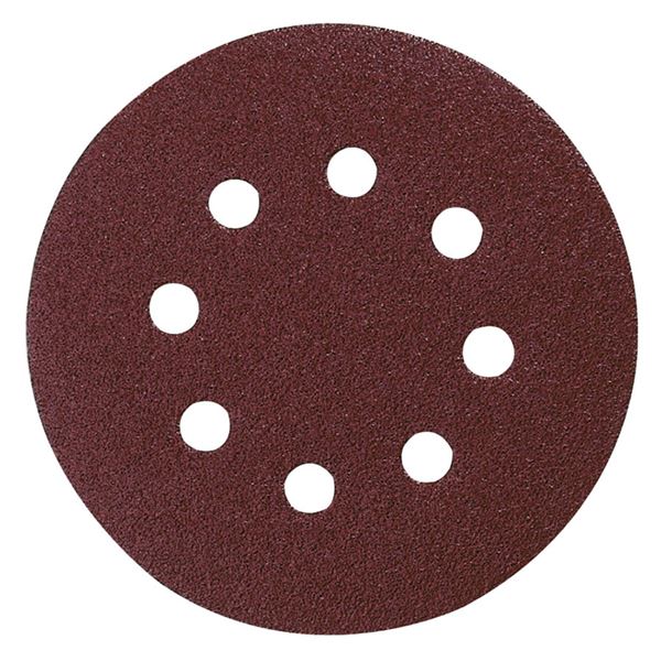 Brúsny papier Makita 125 mm, zrnitosť 60, suchý zips, 8 otvorov