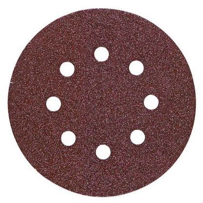 Brúsny papier Makita 125 mm, zrnitosť 240, suchý zips, 8 otvorov
