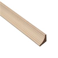 Lišta oblúková vnútorná drevo smrek 20 x 20 x 2000 mm