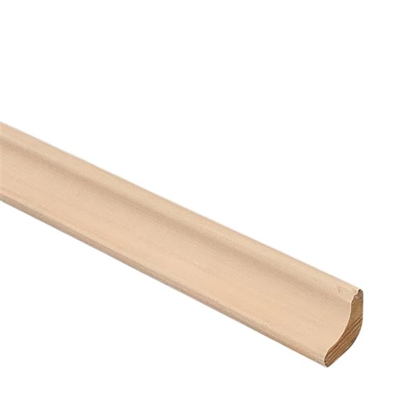 Lišta oblúková vnútorná drevo Borovica 15 x 15 x 2500 mm
