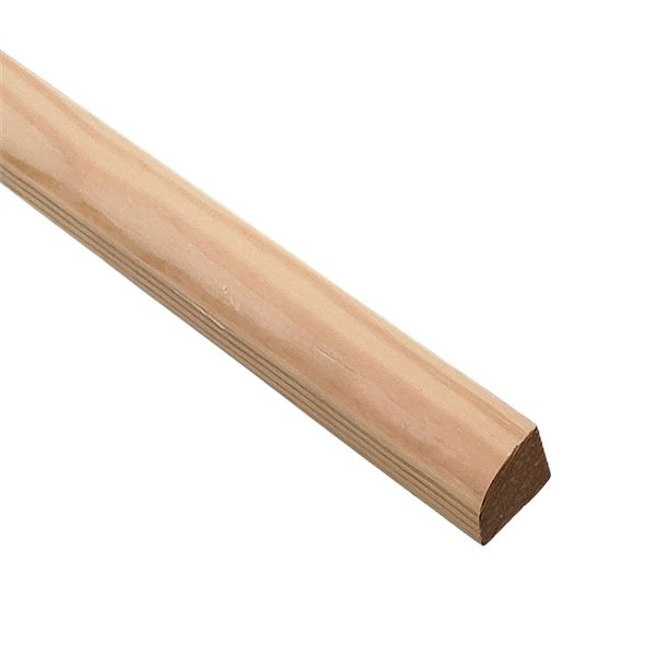 Lišta oblúková vonkajšia drevo Borovica 15 x 15 x 2400 mm