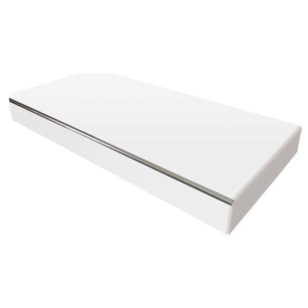 Doska pod umývadlo Eden PLATE 175 × 50 × 12 cm, sivá matná