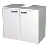 Skrinka Eden PLUS X pod umývadlo univerzálna 52 × 60 × 35 cm, dvierková, biela