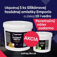 Silikónová omietka 2,0 mm ryhovaná 25 kg 