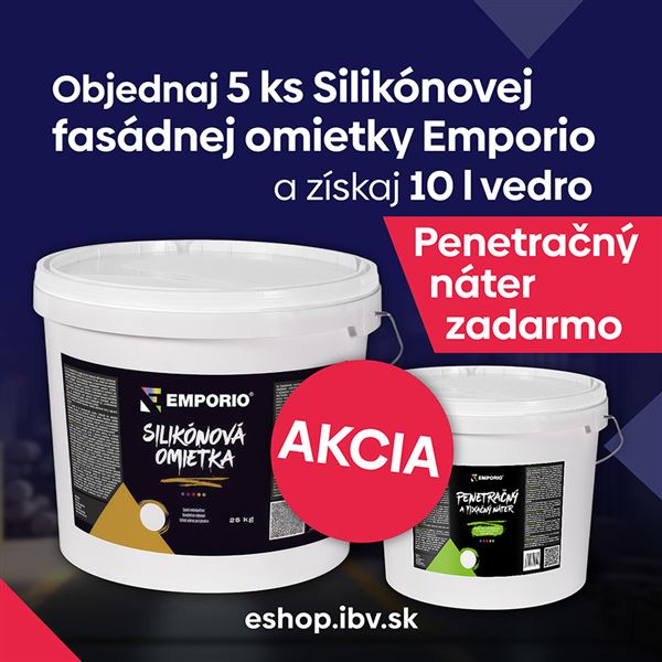 Silikónová omietka 2,0 mm hladená 25 kg 