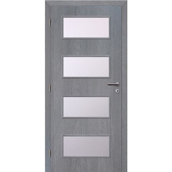 Interiérové dvere Solodoor SM 17, 80 ľavé, earl grey