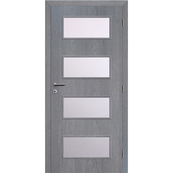 Interiérové dvere Solodoor SM 17, 90 pravé, earl grey