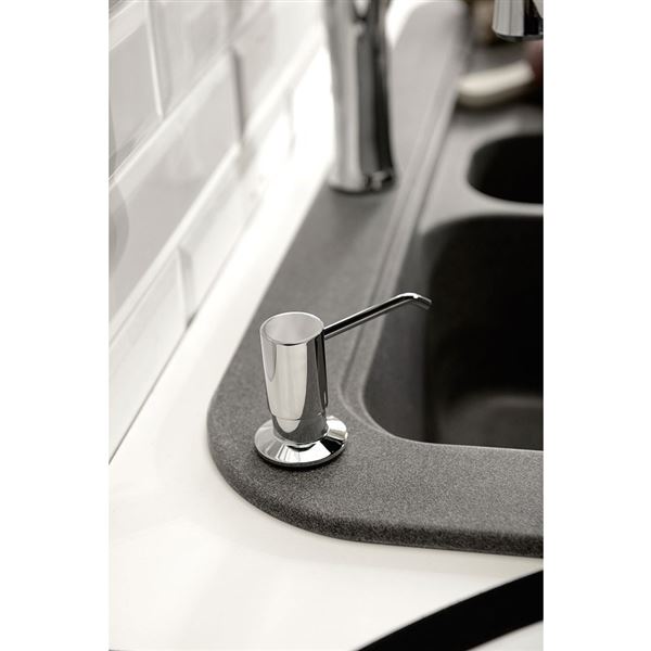 Dávkovač mydla SAPHO zápustný 350 ml, chróm