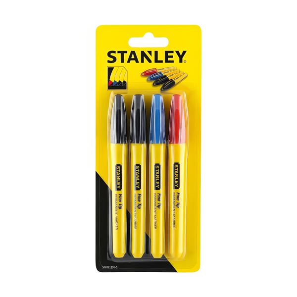 Popisovač Stanley sada jemný hrot 4ks