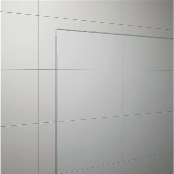 Dvere sprchové SanSwiss TOP-LINE TOPP2 800 × 1900, aluchróm, číre sklo